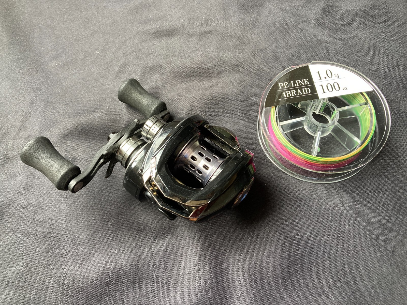 Abu garcia Revo SLC-IB7 used very good bait reel Right PE No1 Line 100m from JP