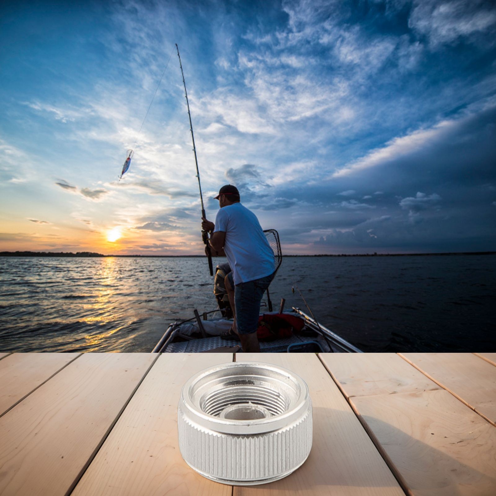Easy and Convenient DIY Installation For DAIWA pr100 pr100L Spinner Wheel Nut