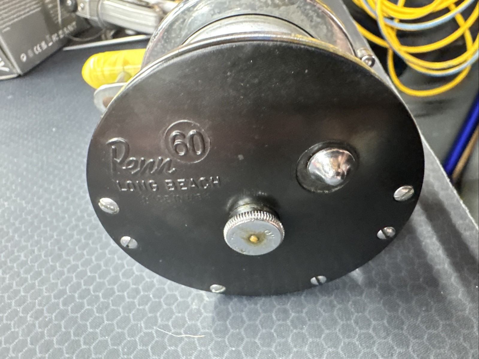 Vintage Penn 60 Long Beach Saltwater Fishing Reel Made in USA. Very Nice