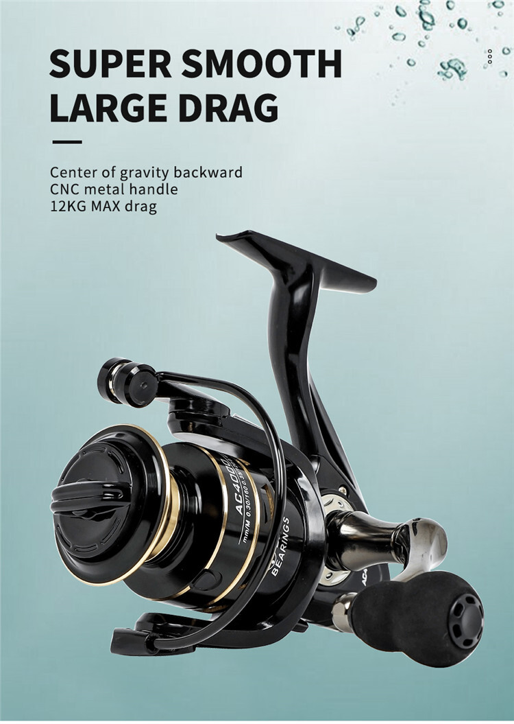 Spinning Reels 2000-7000 26lb Drag Carrete De Pesca Metal Fishing Reel Saltwater