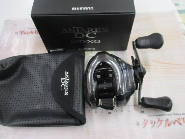 SHIMANO Baitcast Reel 18 ANTARES DC MD XG RH Right DC Braking System Excellent