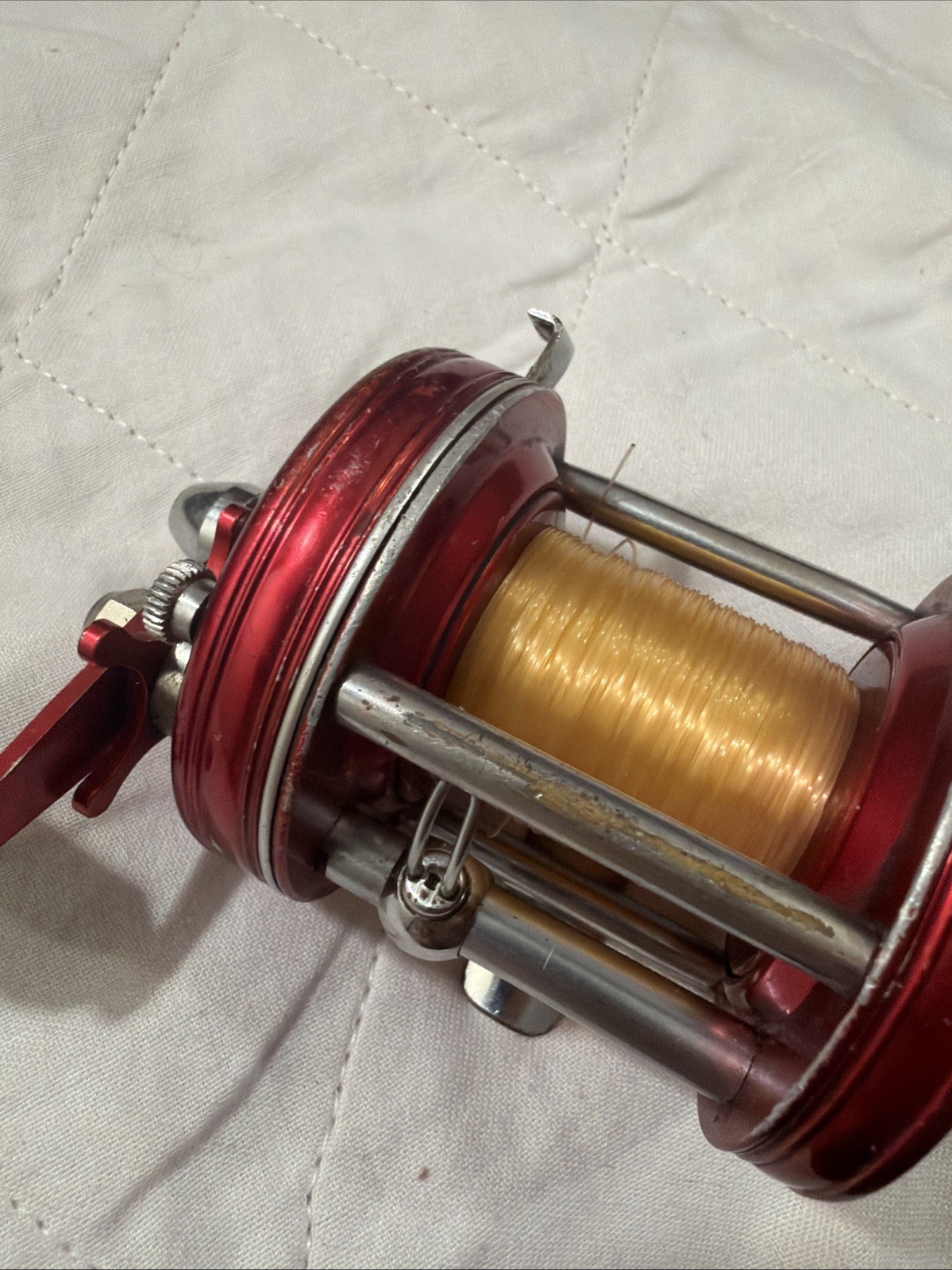 Vtg Abu Garcia Ambassadeur NO 5000 Baitcasting Fishing Reel Trolling 100802 READ