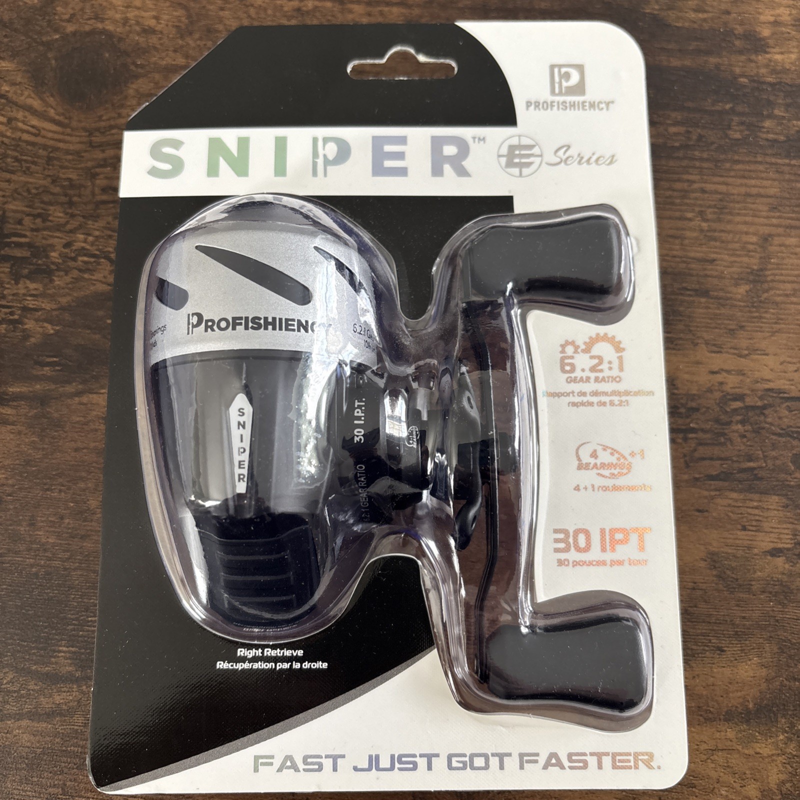 ProFISHiency Sniper E-Series Spincast Reel Right Hand Gear Ratio 6.2:1
