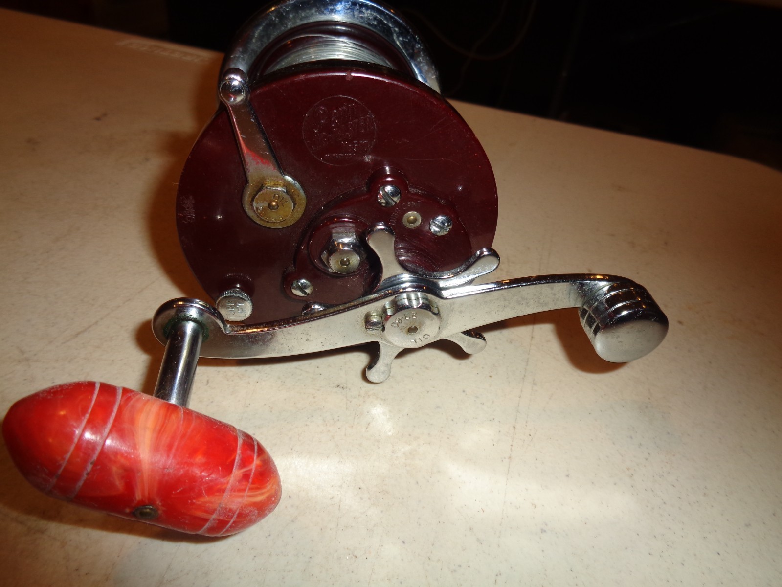 Vintage PENN Jigmaster 500 Reel in 500 SL Box, Box Catalog