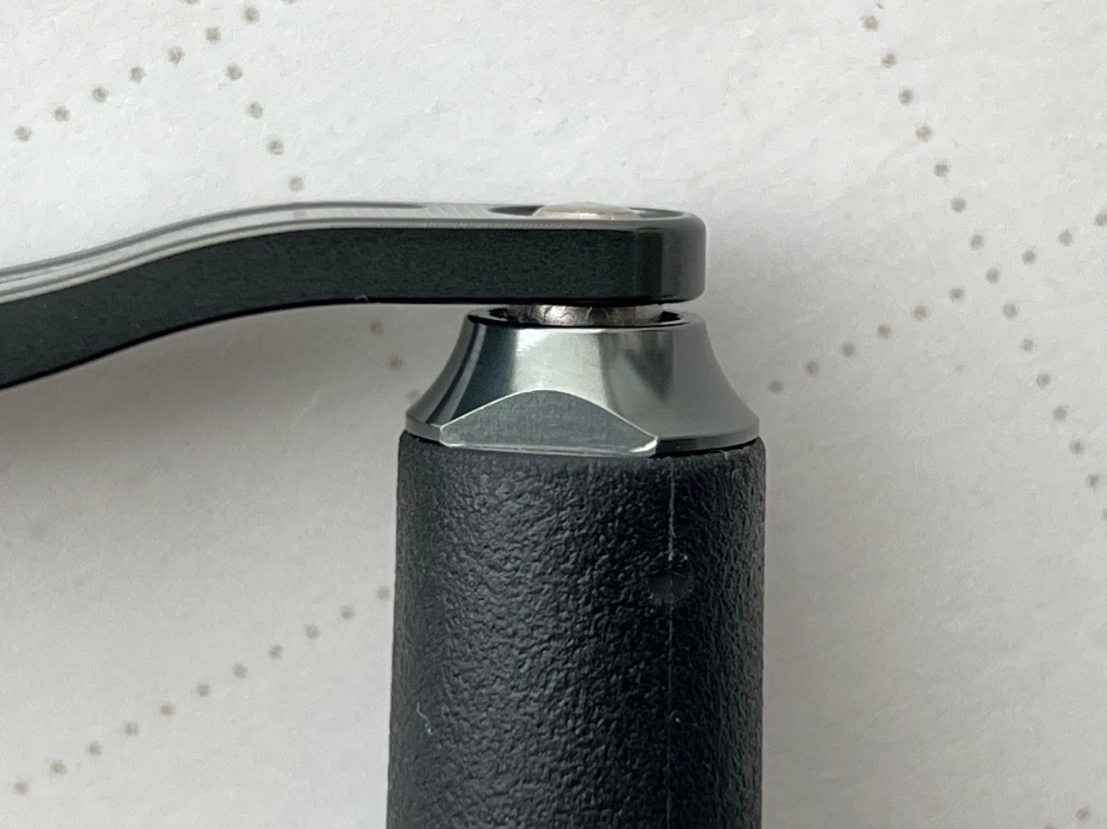 [ US Seller ] DRT VARIAL P.C.D. 95 Gunmetal Custom Reel Handle Used ( #357 )