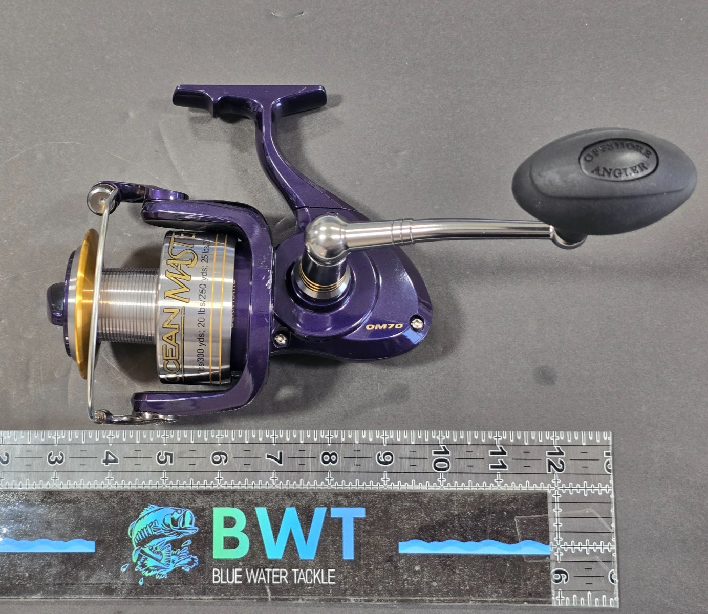Bass Pro Shops Ocean Master OM 70 Off Shore Angler Saltwater Spinning Surf Reel
