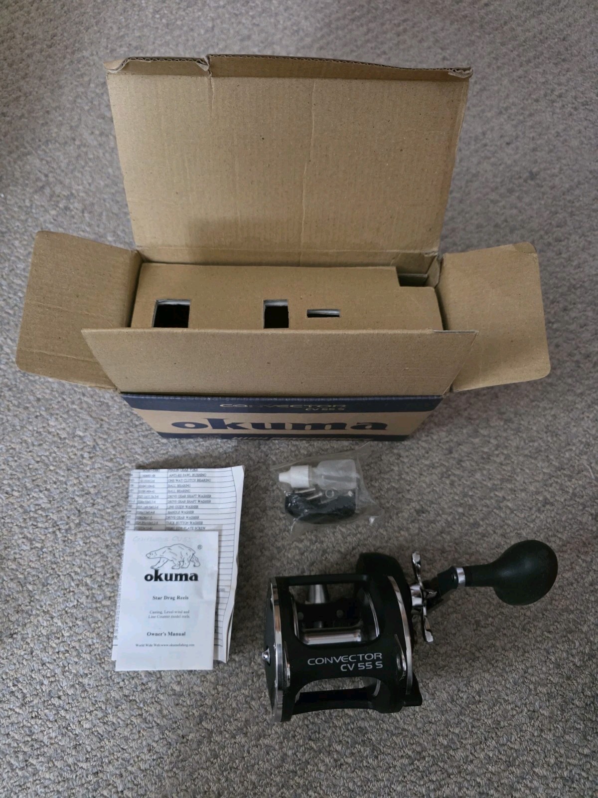 Okuma Convector High Speed Trolling Reel CV-55 S