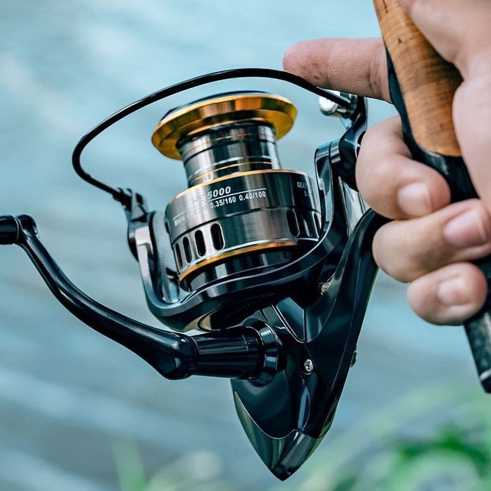 Metal Reel 10KG Brake Power Full Metal Gear Train Freshwater Saltwater