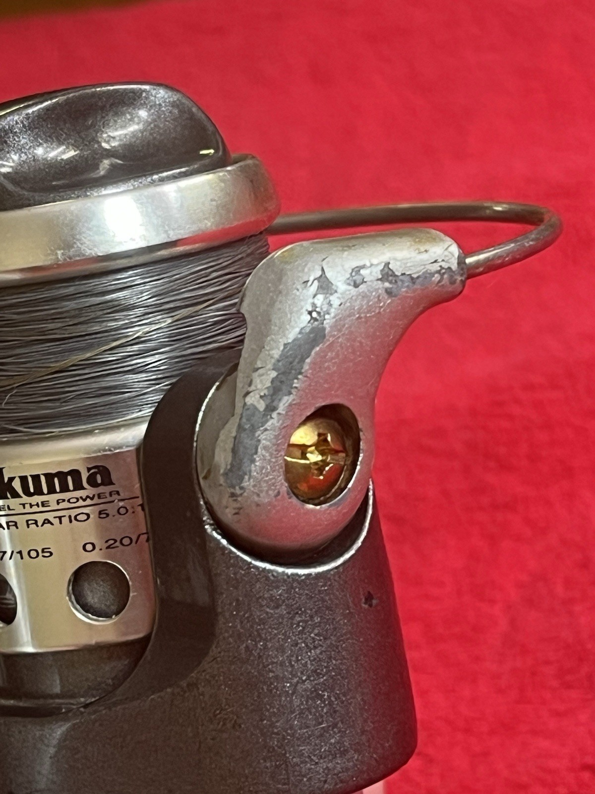 Okuma Avenger AV-15 Ultra-Light Spinning Reel 7-Bearings Folding Handle AV15