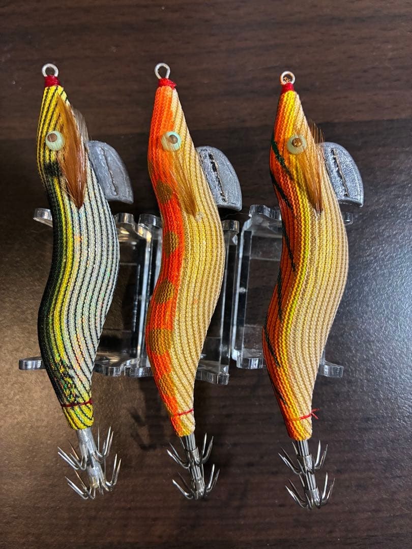 Egi Saru 3.0 Set of 3 Squid Jigs Fishing Lure Tackle Equipment Japan