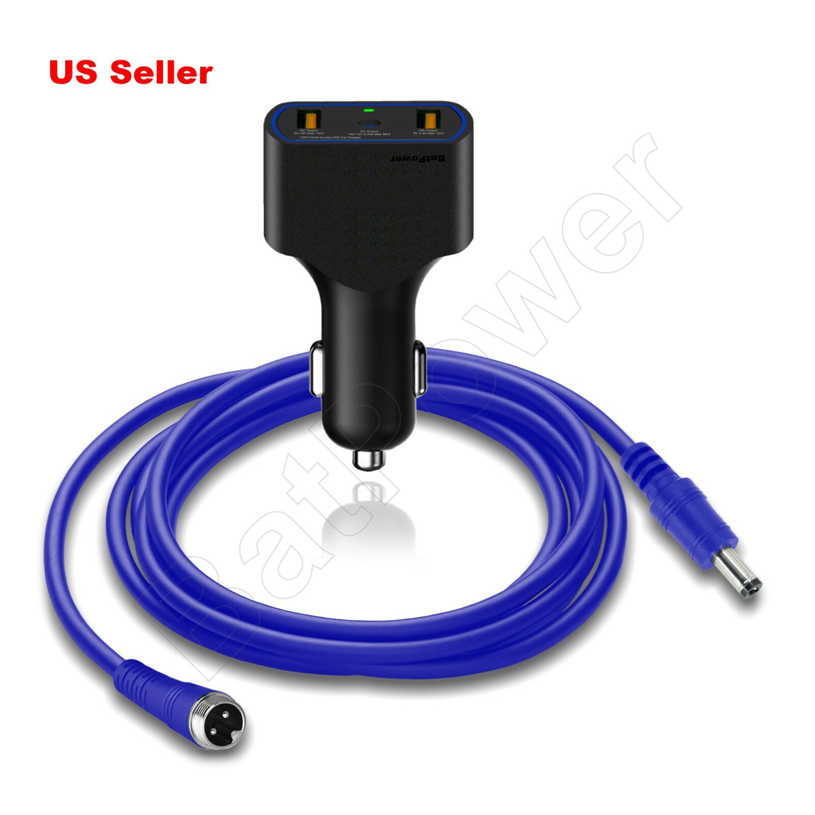 BatPower ProK Electric Reel Battery Car Charger Adapter Power for Banax Kaigen