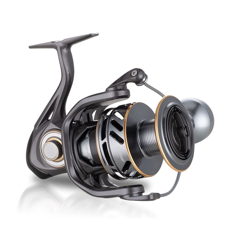 Offshore Spinning Fishing Reel w/ 66LBs Carbon Drag & IPX6 Waterproof Protection