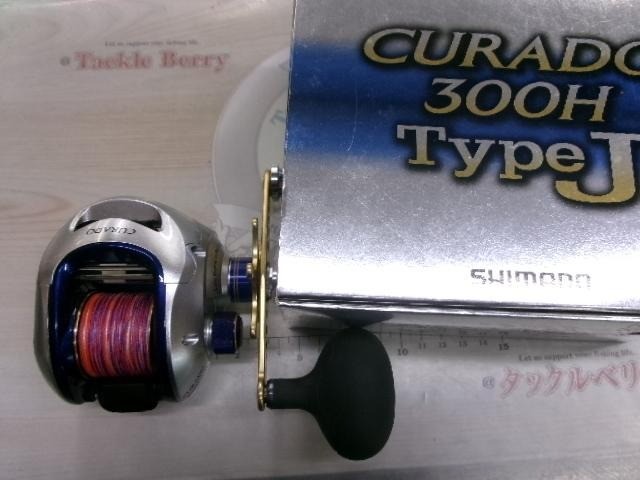SHIMANO’s 09 CURADO 300H Type J Right Bait Casting Reel Used big game w/box