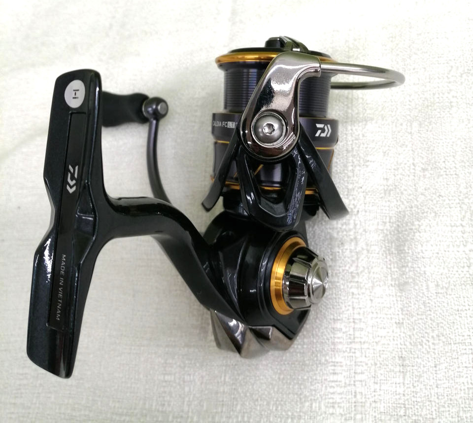 DAIWA 21 CALDIA FC LT2000S SPINNING REEL Black Color Tested