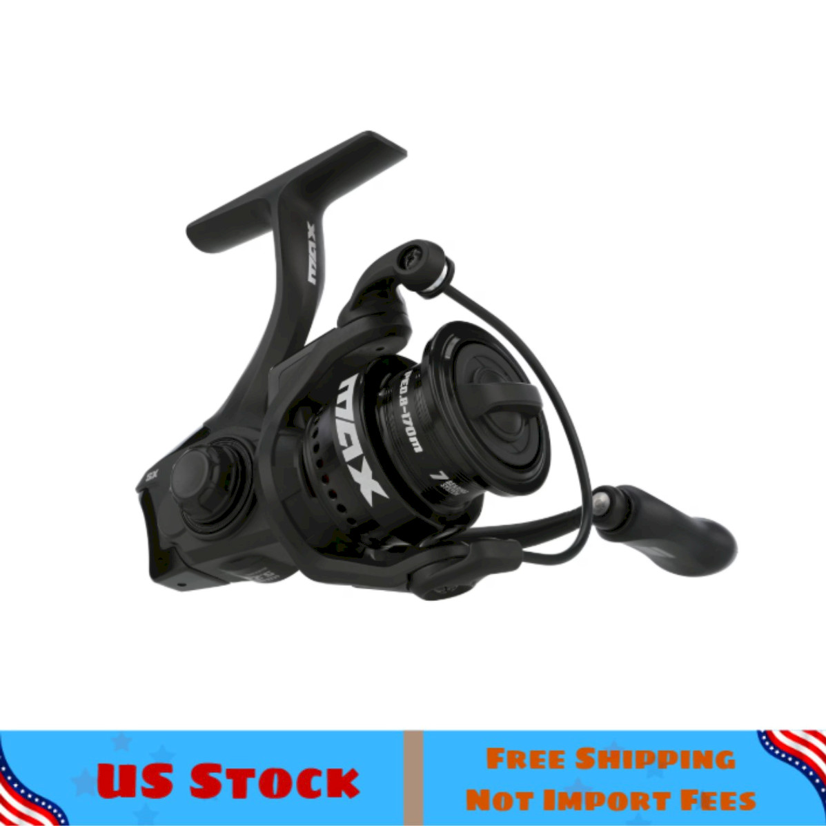 Abu Garcia Max SX Spinning Fishing Reel, 4000 Size Reel