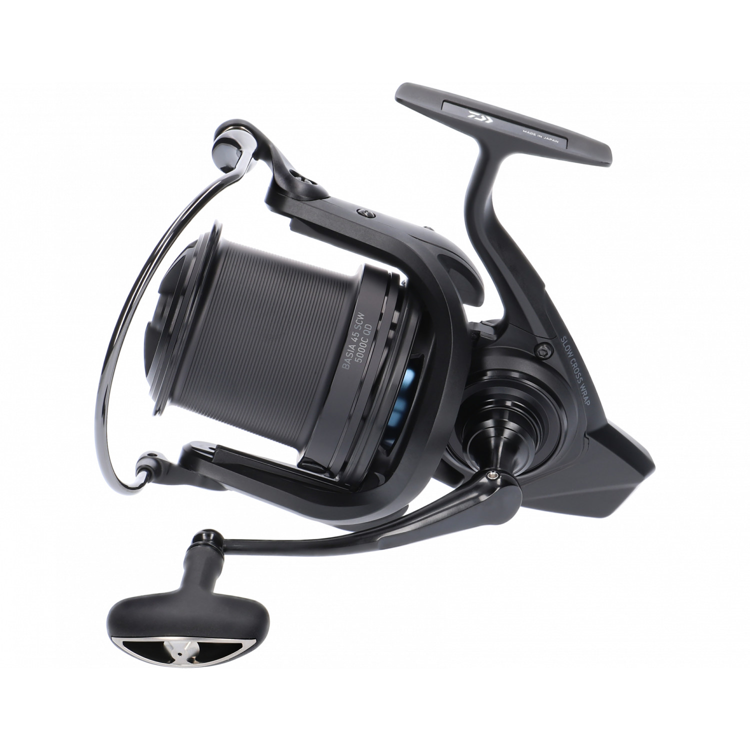 DAIWA 19Basia, 45 SCW QD Carrete de pesca, ambidiestro, de gran tamaño