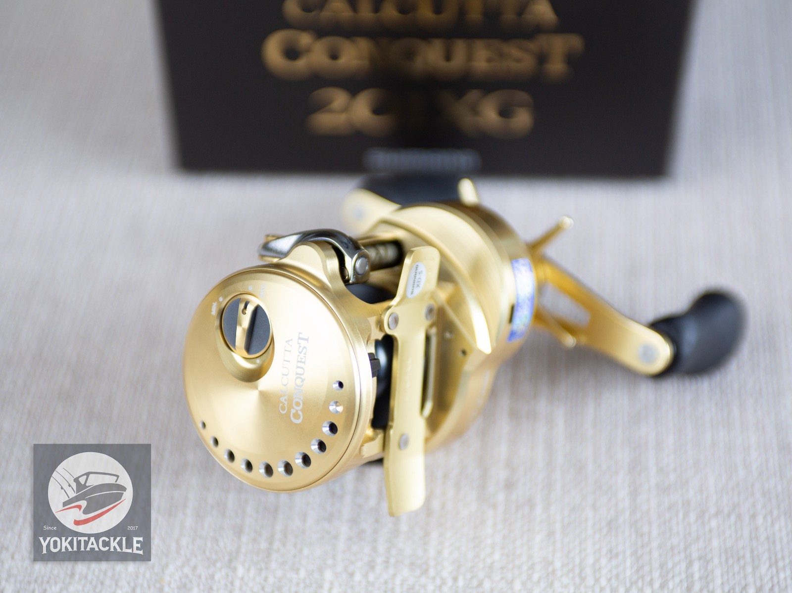 Shimano 21 CALCUTTA CONQUEST 201XG Left Baitcasting Reel Shipping From JAPAN
