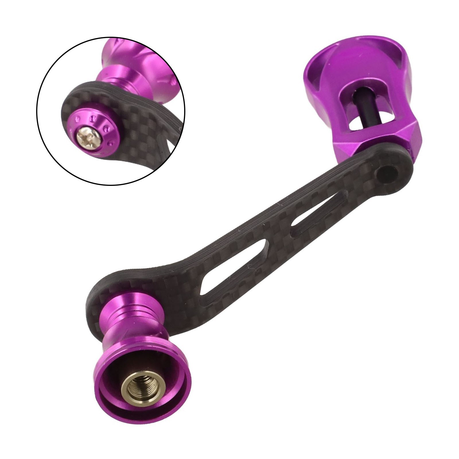 For DAIWA For FUEGO 70MM Carbon Fiber Single Handle for Reel Accessory