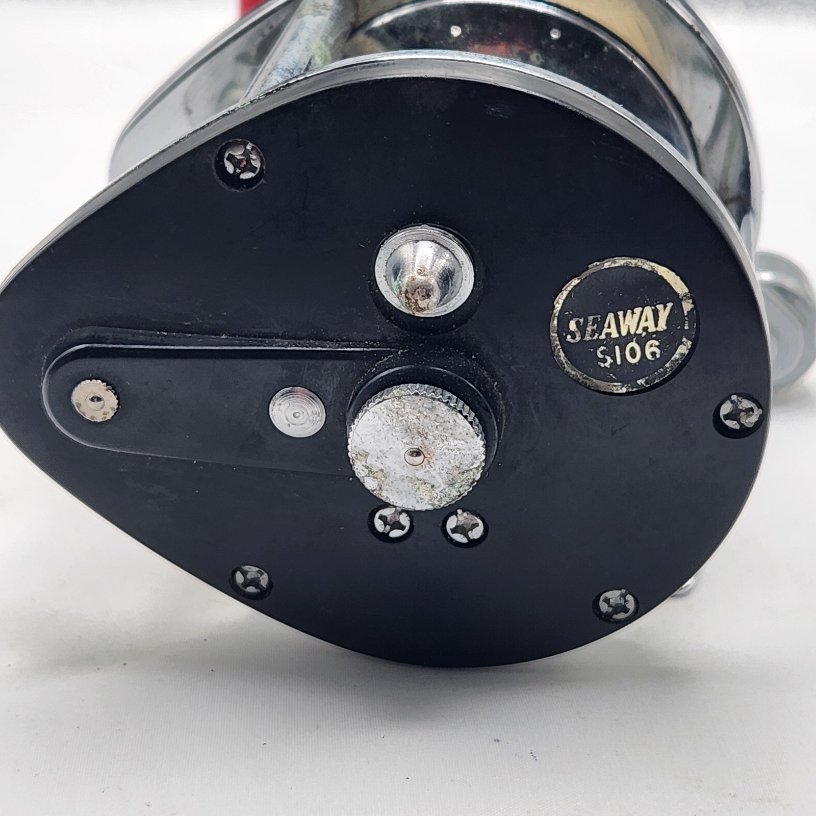 Vintage Seaway S106 Fishing Reel Baitcasting Made In Japan 3Q02