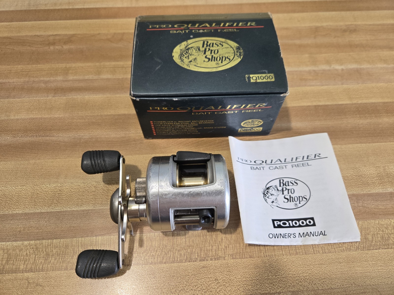 Bass Pro Shops Pro Qualifier Bait Cast Reel PQ1000