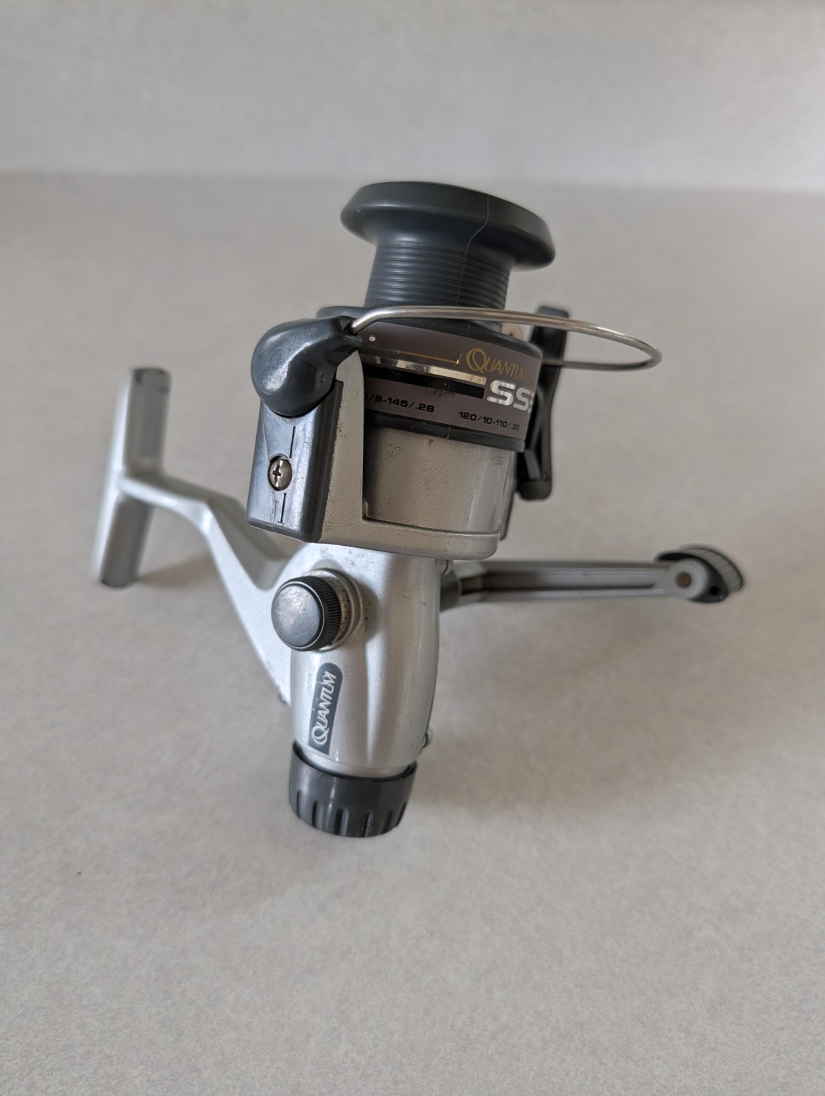 Vintage Zebco Quantum Snapshot SS3 Spinning Fishing Reel. Works.