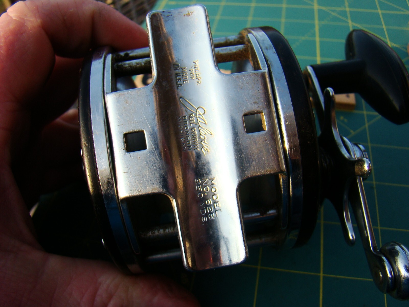 V6063 PF J.A. COXE BRONSON 625 BAITCASTER TROLLING CONVENTIONAL FISHING REEL