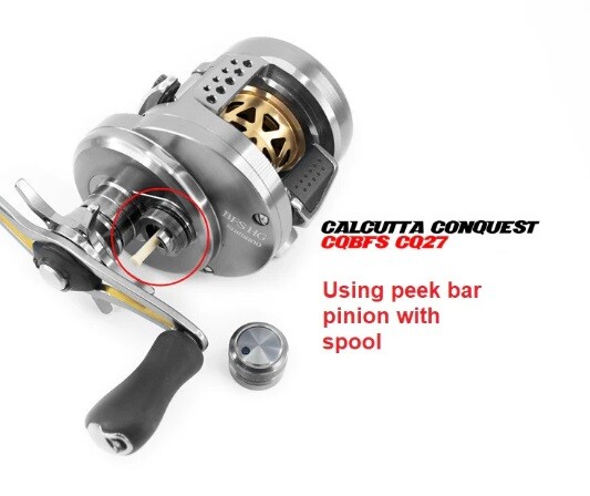 FOR SHIMANO 17 CALCUTTA BFS Titanium SPOOL CQ27-32