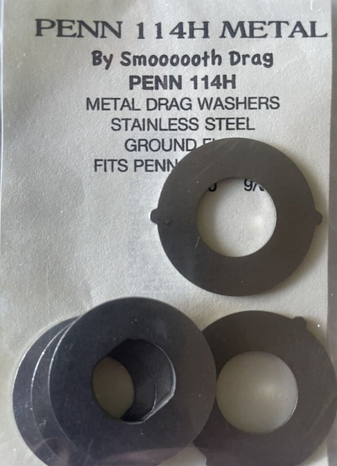 SMOOTH DRAG PENN SENATOR 114H, 114HL, 114HSP, 114HLW 6/0, 115, 115L2 9/0 Washers