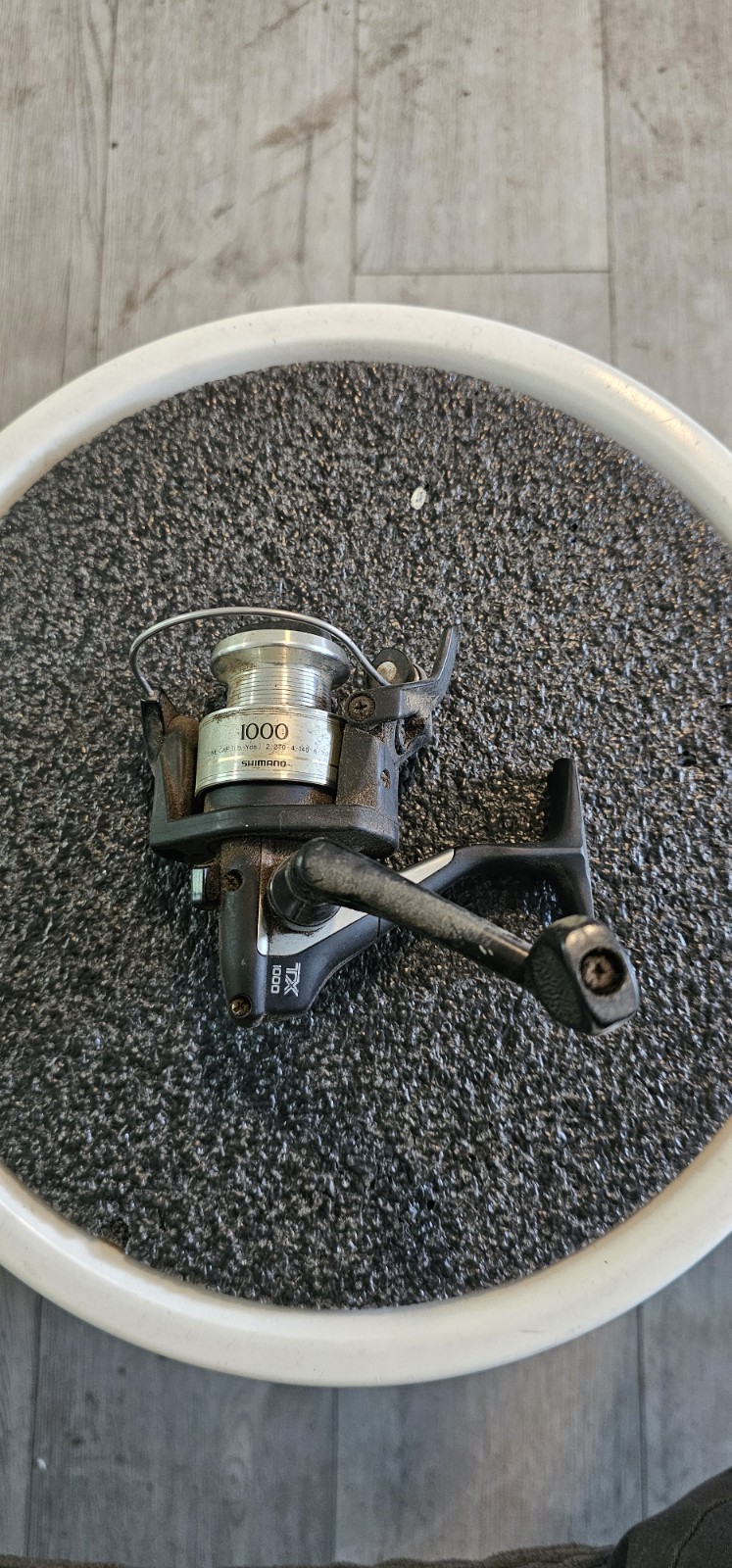 Shimano TX 1000 Spinning Reel QuickFire II Dyna-Balance Black Silver RG-P