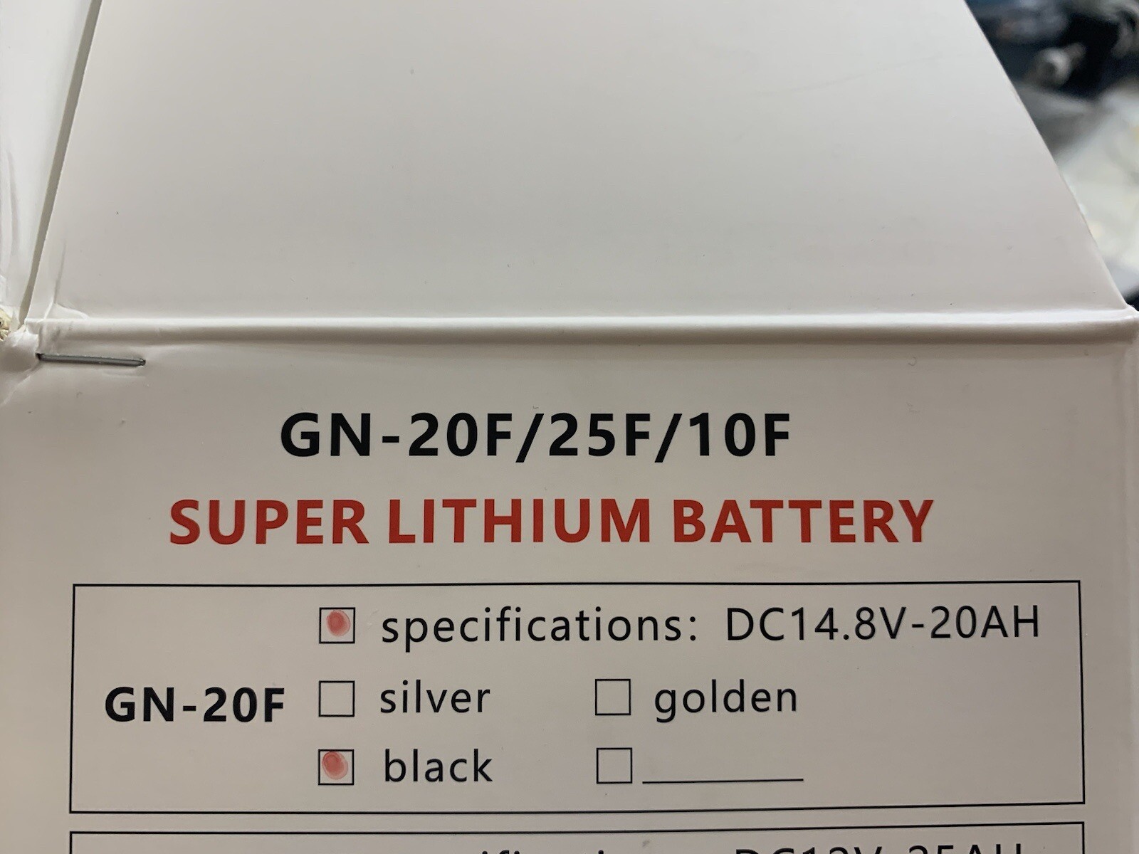 20000Mah 14.8V Electric Reel Battery SUPER LITHIUM BATTERY FOR DAIWA SEABORG