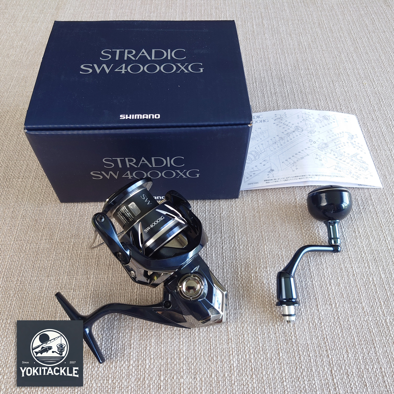Shimano 24 Stradic SW 4000XG Spinning Reel Shipping from JAPAN