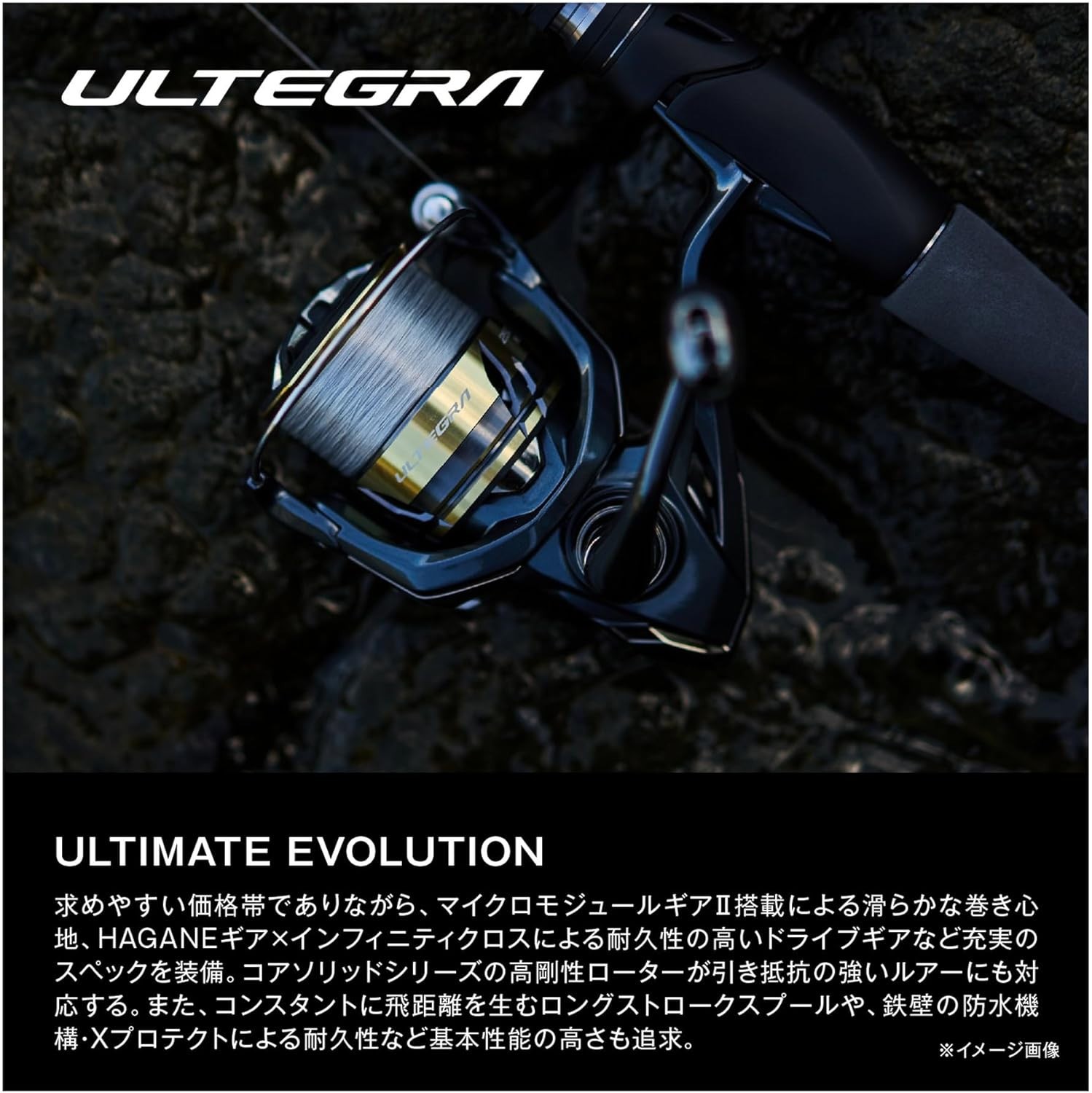 Shimano 25 ULTEGRA C2500SHG Spinning Reel New w/ Box from Japan