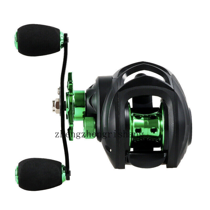 Fishing Reel 7.2:1 Gear Ratio Max Drag 10kg Baitcasting Reel with Aluminum Spool