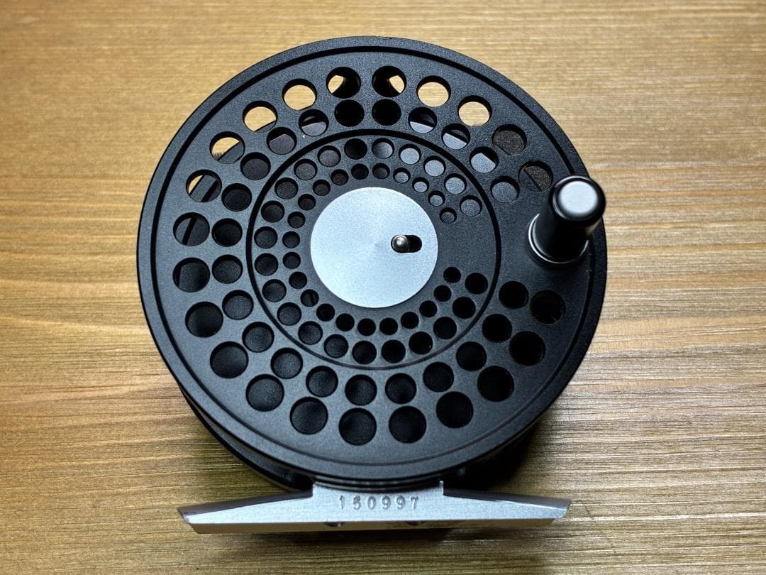 Mariette MR7.5 Fly Reel Black Excellent Condition Fly Fishing Aluminum Reel