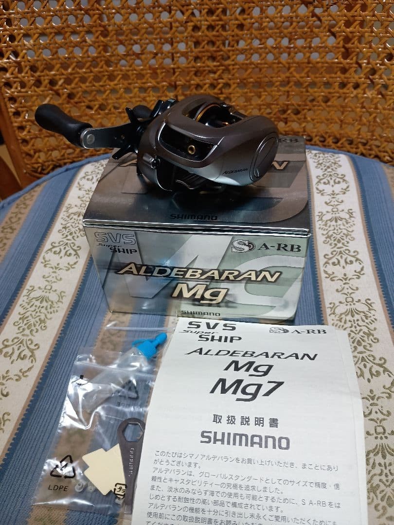 [EXC] Shimano 09 Aldebaran Mg7 Baitcasting Reel SVS S-A-RB w/Box – From JAPAN