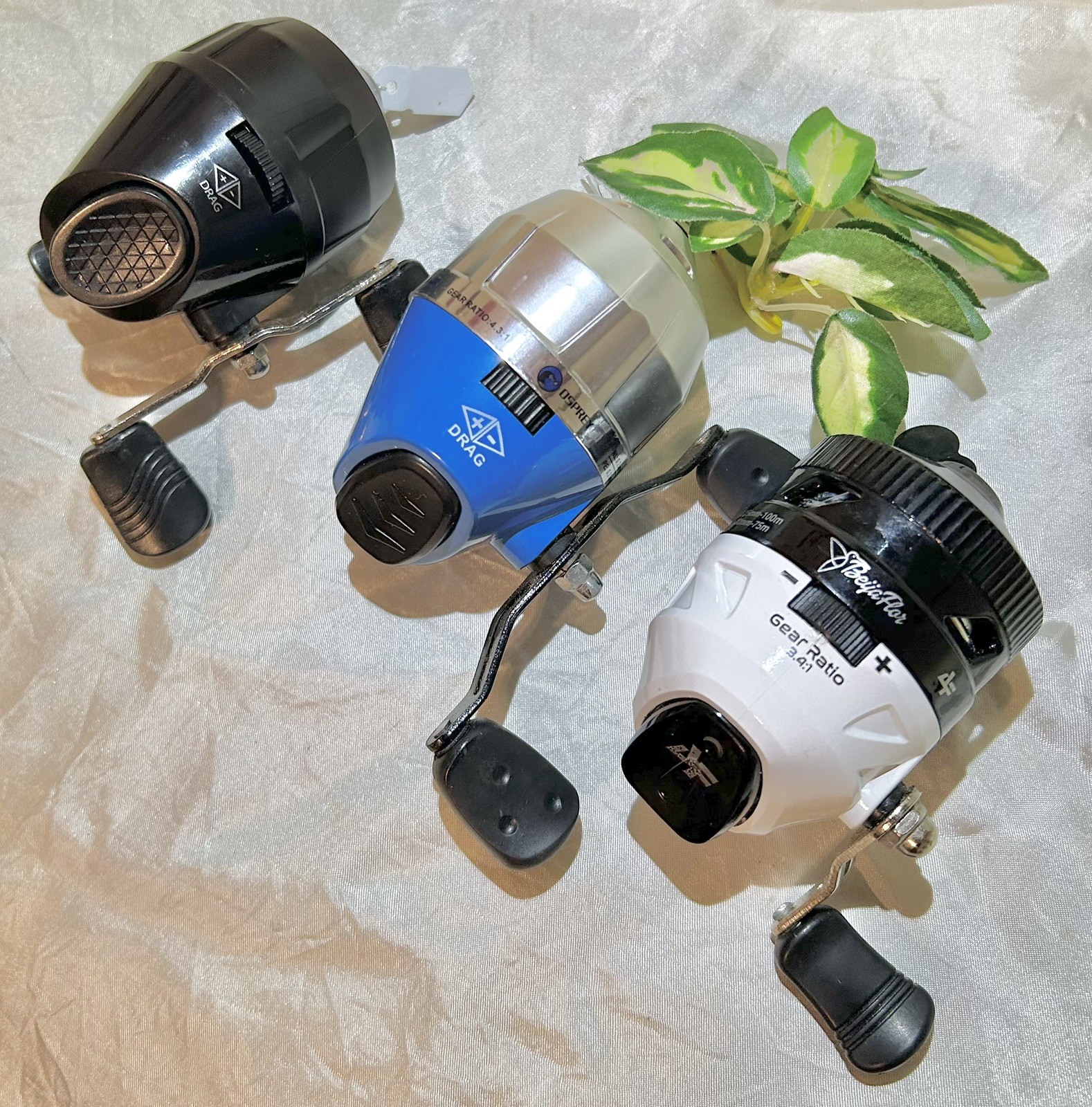 PIAOYU, Beija Flor, XUANQI Spin Cast Fishing Reels ALL (3) BRAND NEW!