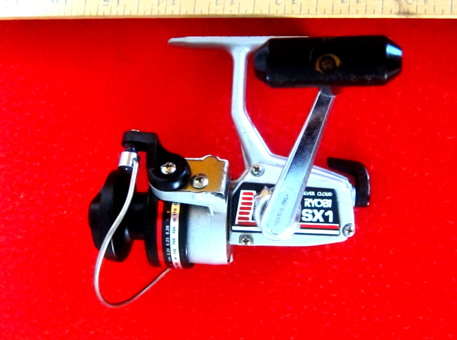 Ryobi SX-1 Ultra-Light Spinning Reel 4.75:1; 300yds-4lb; Made in Japan – USED!!!