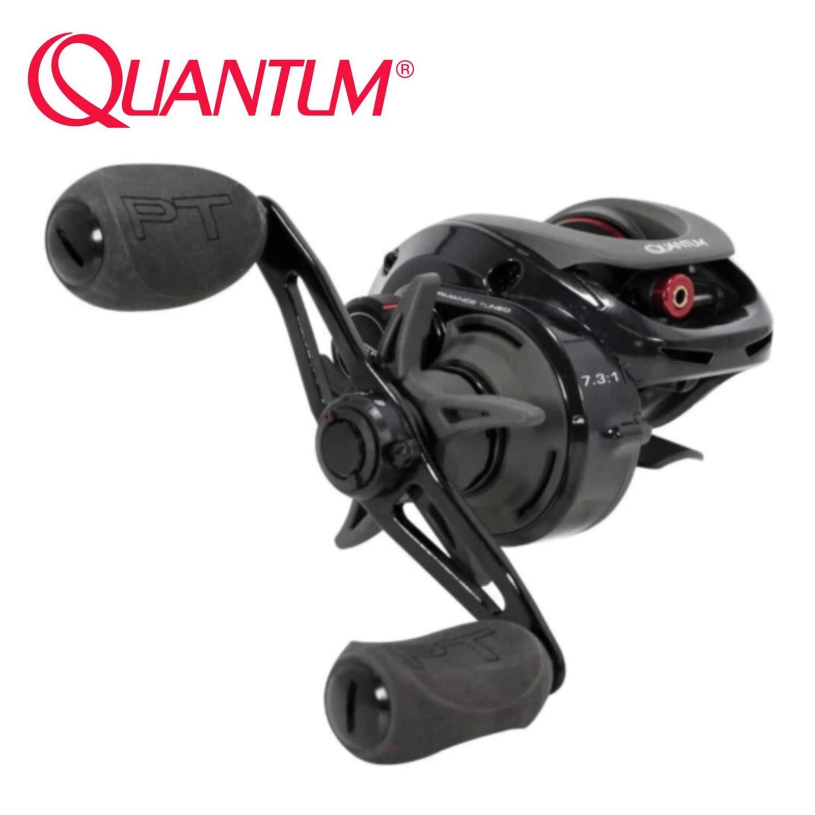 QUANTUM SMOKE SL101 SPT | Left Handed Baitcaster Fishing Reel | Carbon Light