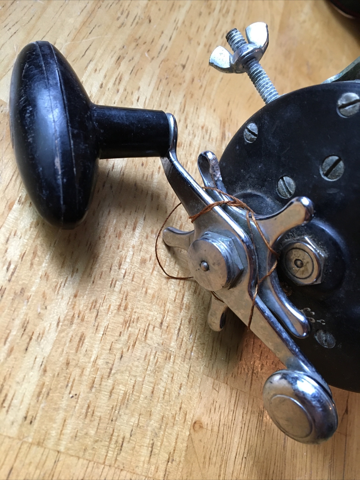JALEOXE Vintage Fishing Reel Model 625 Bait casting Bronson Michigan USA Parts