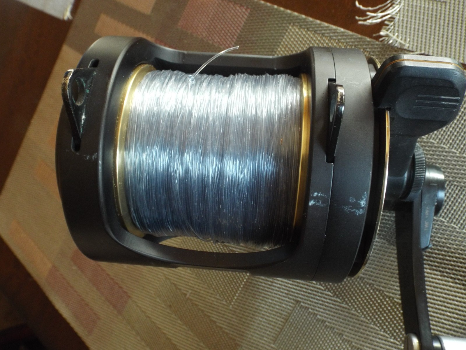 SHIMANO TLD 50 LRSA 2 WPEED REEL WITH WILL FISH FRAME AND TIBURON HANDLE