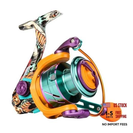 Spinning Reel – Billings 5.2:1 Gear Ratio, Max Drag 22.05 Metallic Teal, 2000