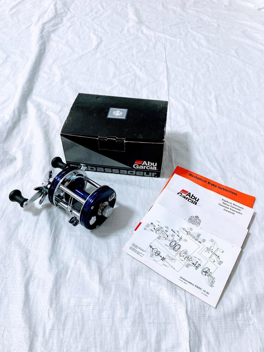 No773 Abu6500C Midnight Blue Abu Ambassadeur Lake Rolling Thunderfish Basket Fis