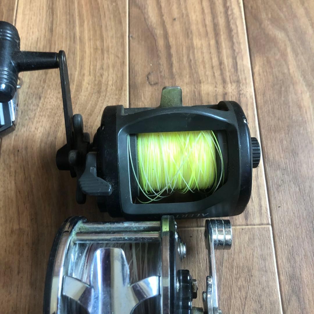 Various conditions, fishing reels, bulk sale, 7-piece set, sold as-is
