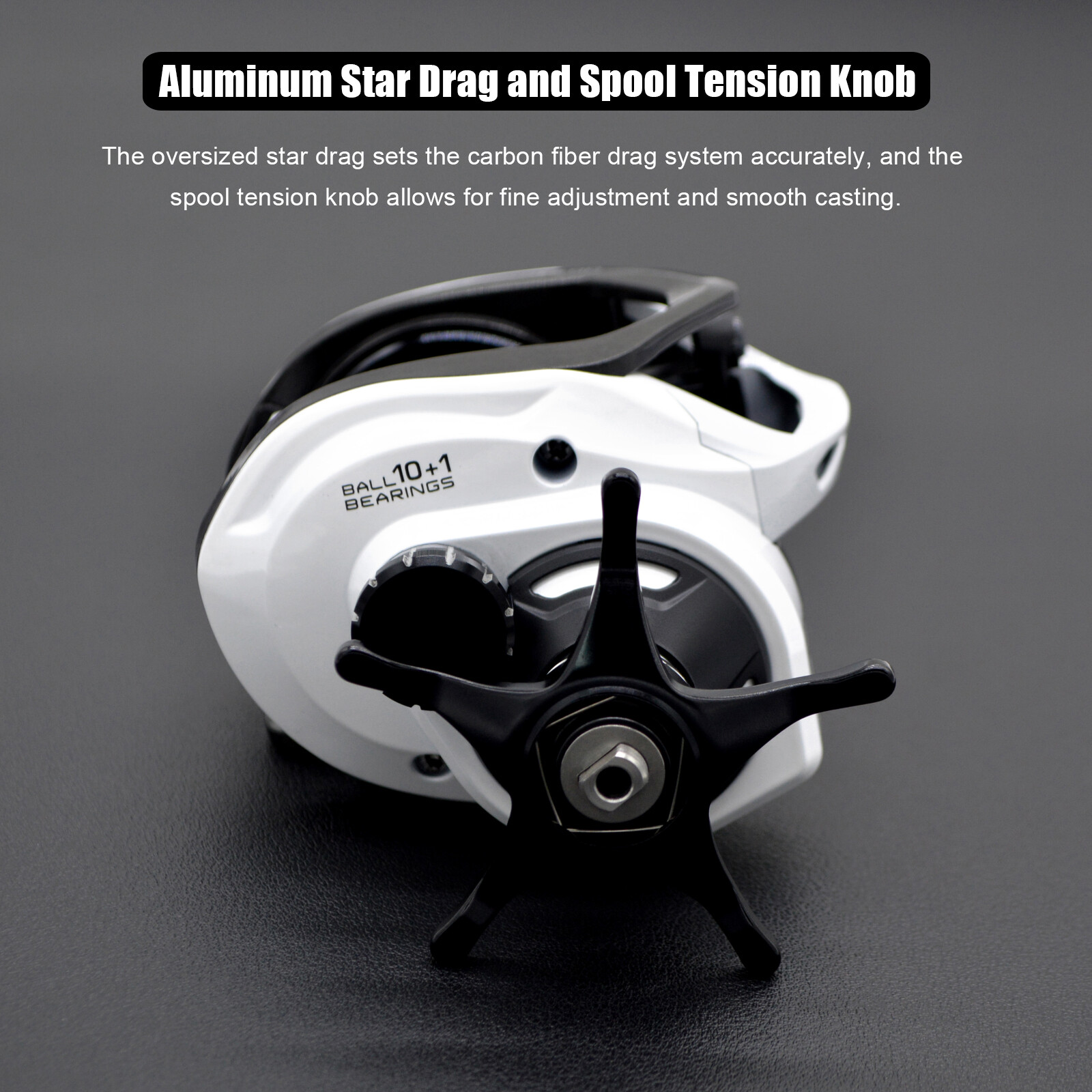 CAMEKOON 400 Size Saltwater Baitcasting Fishing Reels 7.2:1 High Speed 35LB Drag