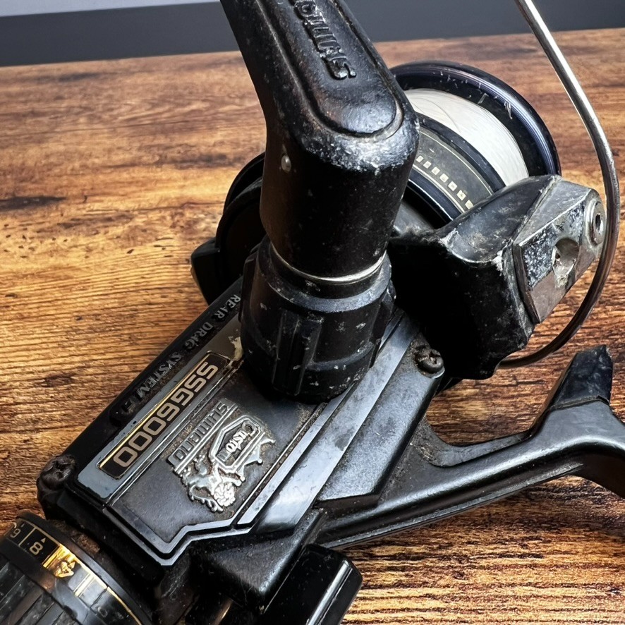 Shimano Custom 6000 Reel Rear Drag System Parts Only (Bail Broken)
