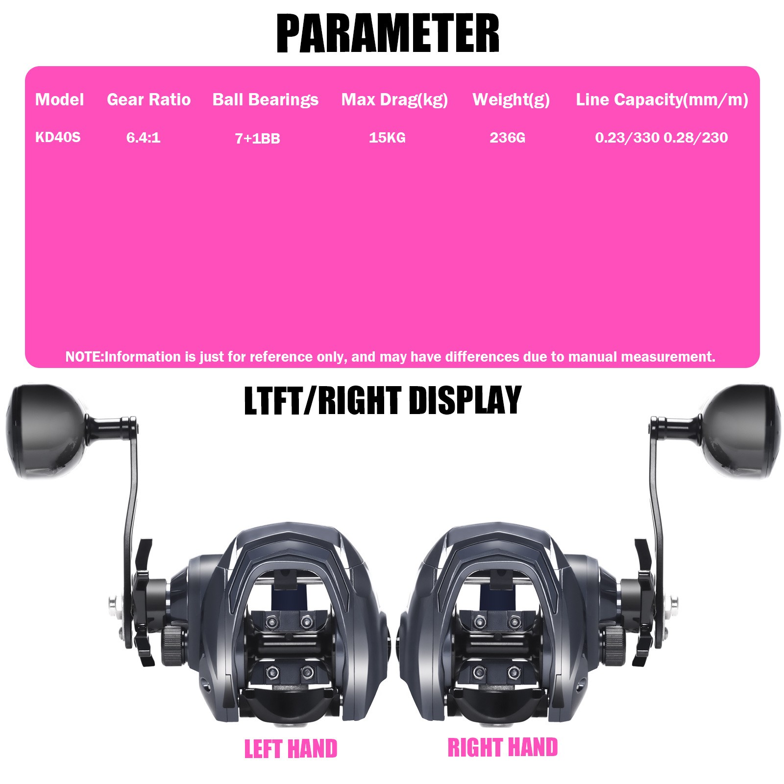 Sea Fishing Large Baitcasting Fishing Reel Saltwater Waterproof 15KG Drag Metal
