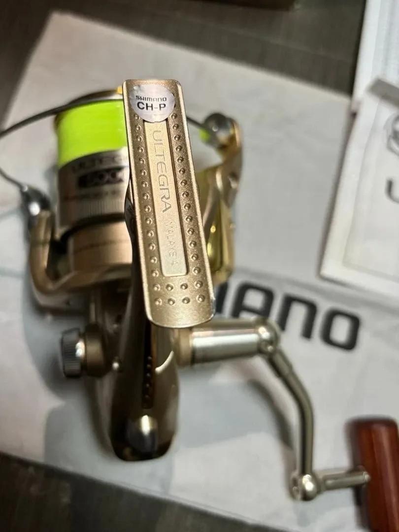 SHIMANO ULTEGRA 5000 A-RB Spinning Reel With Original Box, Manual & Sticker