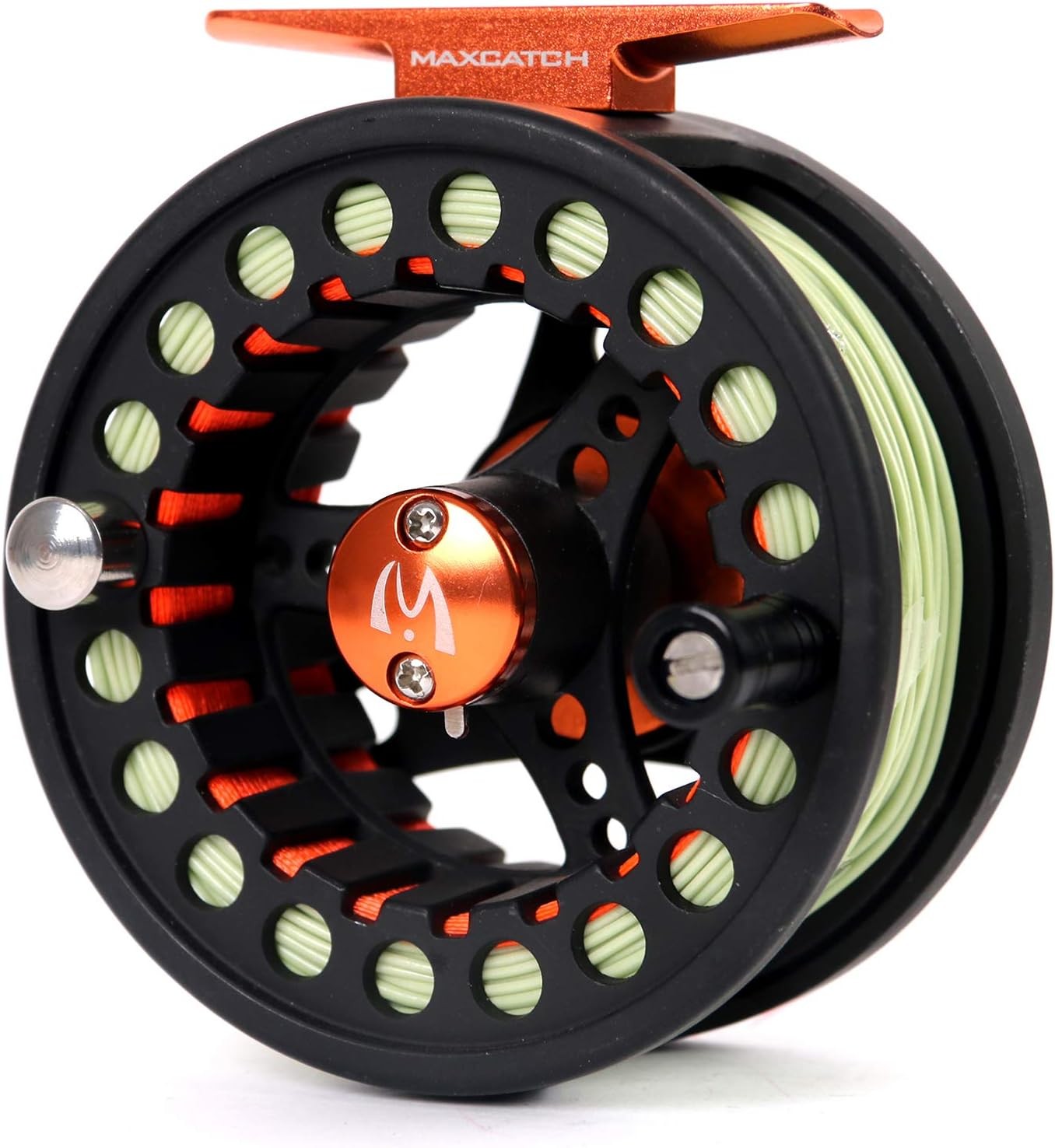 Maxcatch ECO Large Arbor Fly Fishing Reel 3/4wt 5/6wt 7/8wt & Pre-Loaded Fly