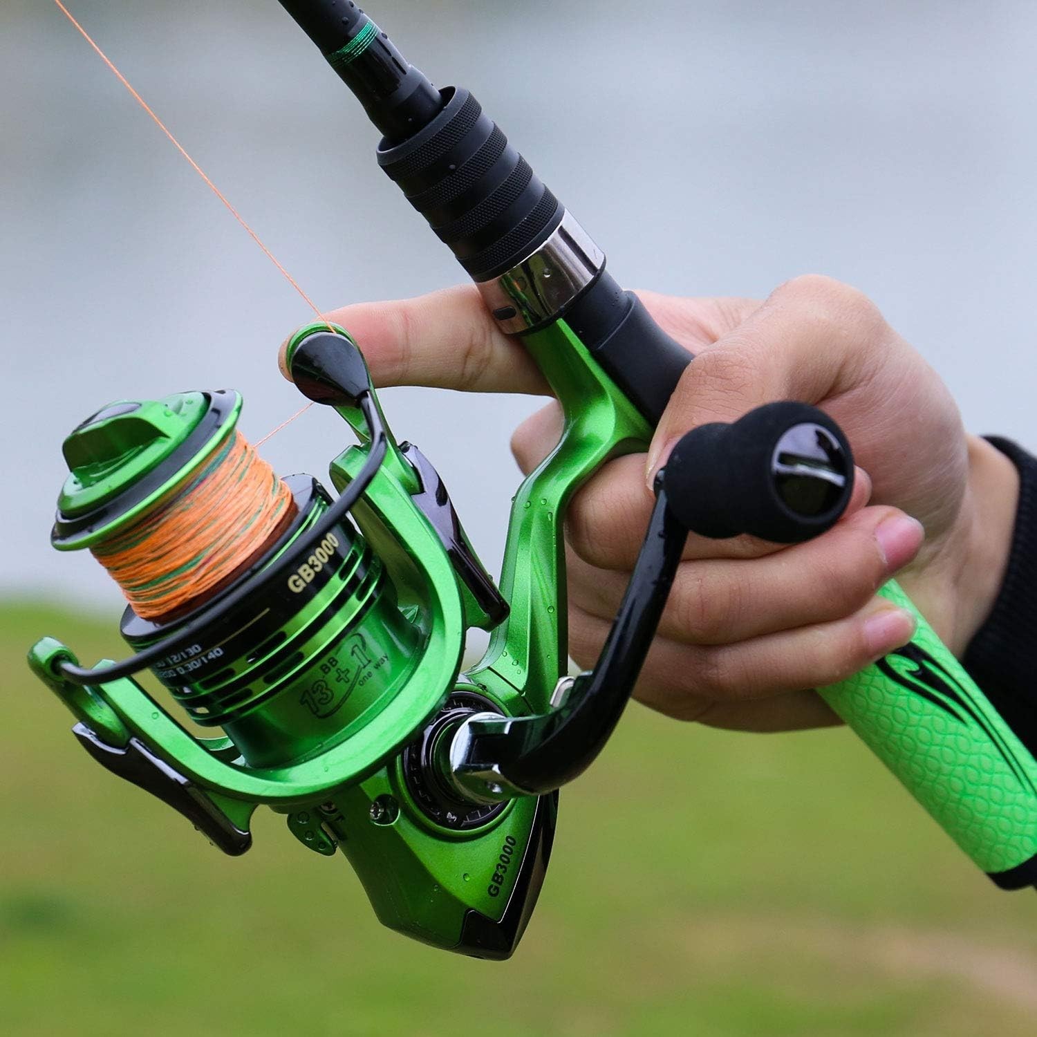 Ultra Smooth 13+1BB Lightweight Spinning Reel for Saltwater & Freshwater Fishing