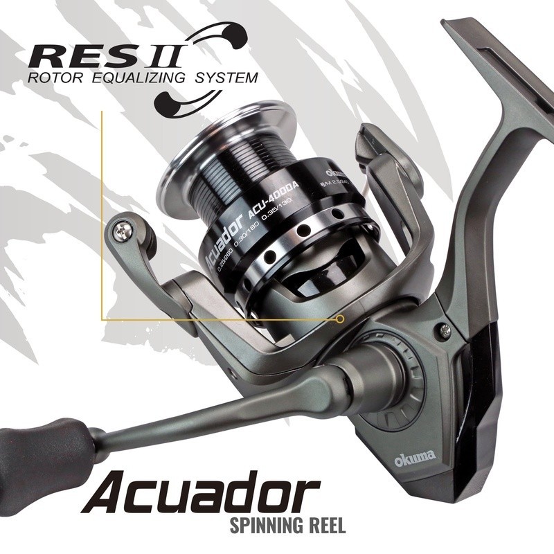 Acuador Spinning Fishing Reel Japanese Drag System Smooth Retrieval 4000 Size